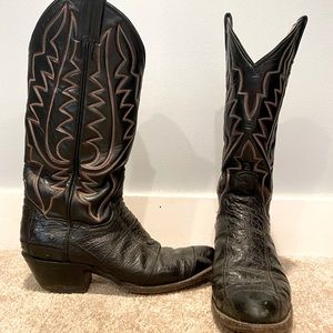 Panhandle Slim Cowboy Boot Ostrich size 6.5